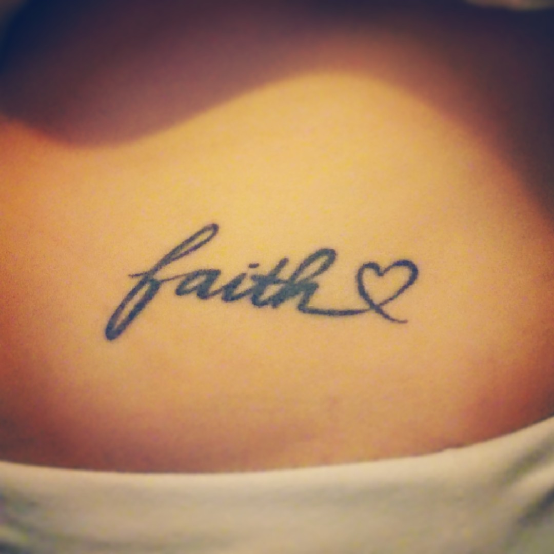 26 Faith Tattoo Photos  Meanings  Steal Her Style